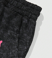 Shorts décontractés tendance pour hommes, impression DTG de haute qualité, motif lettres, tricotés, avec cordon de serrage central et poches, 100% coton, vente en gros