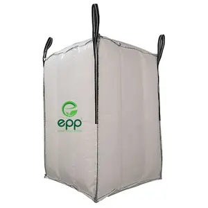 厂家直销价格优质PP编织耐用挡板容器大袋pp生态编织袋手提袋1公吨