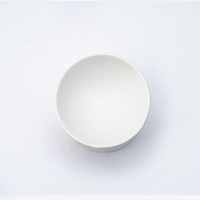 YAYU Vaisselle sur pied personnalisée en porcelaine de pierre blanche pour hôtel, assiette à dessert et support à apéritif en céramique noire pour restaurant