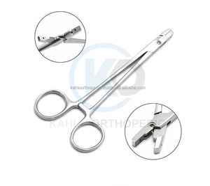 1PIC Torsadeur et coupe-fil manuel en acier inoxydable pour cerclage, instrument chirurgical orthopédique vétérinaire - Product Image 6