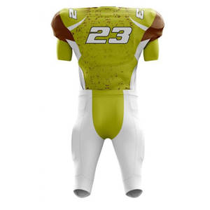 Nouvel uniforme de football américain pour adultes, fabriqué au Pakistan, 100% polyester, imprimé, personnalisable, haute qualité, léger, séchage rapide - Product Image 2