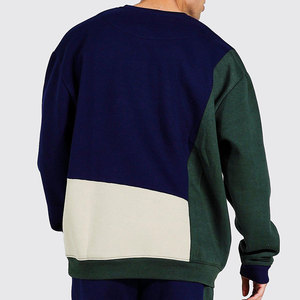 Sudadera con logo personalizado para hombre, de alta calidad, muy vendida, de color sólido, estilo oversize, básica. - Product Image 2