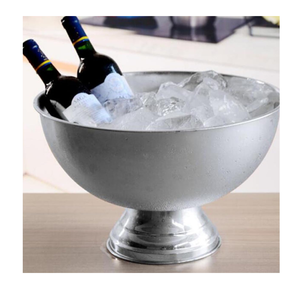 Enfriador de Acero Inoxidable Pulido y Martillado Personalizado, Sostenible, de 5L de Capacidad, para Bar, Hotel, Decorativo, para Vino, Cerveza, Whisky, Regalos - Product Image 4