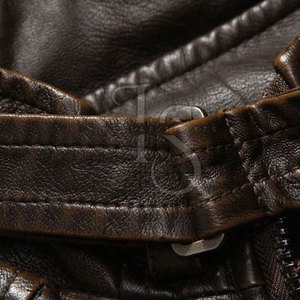 Wholesale Plus Size Cowhide <b>Leather</b> <b>Jacket</b> Outdoor Use <b>Winter</b> <b>Jacket</b> Top Selling Cheap Price Men Cowhide <b>Leather</b> <b>Jacket</b> - Product Image 3