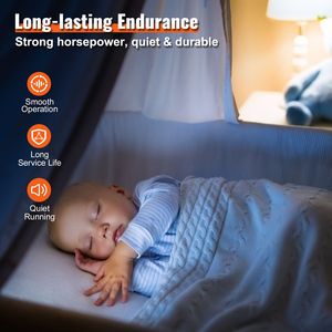 Motor de Ventilador de Condensador OEM Estándar Mejorado 1/5 HP 208-230V 1075RPM K55HXJKL-2918 51-23055-11 208-230V 1075RPM para Sistemas HVAC - Product Image 2