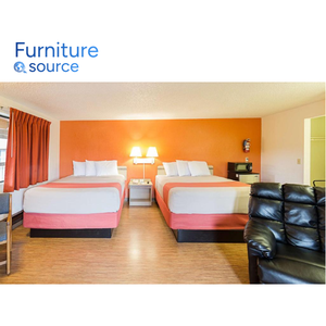 Turnkey Motel 6 Hospitality Furniture - Waterproof MDF Laminate for <b>Bed</b> Room, Desk and Wardrobe Set - Export <b>Ready</b> in Vietnam - Product Image 2