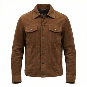 Veste de moto en cuir véritable pour homme de qualité supérieure, nouvelle arrivée, vestes de moto d'hiver, protections amovibles, personnalisables - Product Image 1