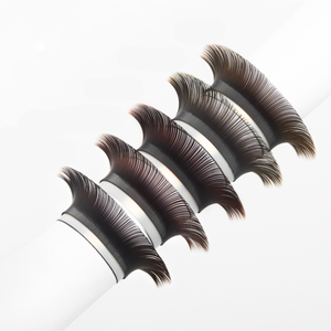 ถาดขนตาปลอม Charmlash สำหรับขายส่ง ถาดขนตาสีน้ำตาลเข้ม ขนตาไฮบริดคุณภาพสูง ผลิตจาก PBT ของเกาหลี - Product Image 5