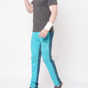 Comfortable Lightweight Straight Canvas Mid Waist Casual <b>Trouser</b> for Men Quick Dry Breathable 100% Cotton <b>Drawstring</b> Closure - Product Image 5