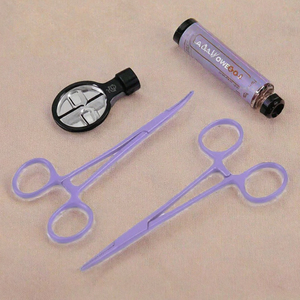 Hand Tool Mosquito Forcep Steel Manual Pet Hair Clamp Fishing Locking Pliers <b>Epilation</b> Tools Curved Straight Tip 12.5 16 18cm - Product Image 6