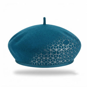 Fashion Wool <b>Beret</b> Hat Warm Soft Felt Headwear Classic European Style Comfortable Autumn Winter Everyday Wear - Product Image 1
