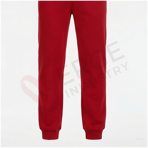 Men's <b>Red</b> <b>Hoodie</b> Full Sleeve Solid Color Casual Breathable Cotton Hooded Sweatshirt Regular Fit Autumn Wear - Product Image 4