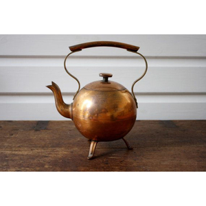 Tetera de Cobre Puro de Lujo con Asa y Tapa, Beneficios Ayurvédicos para la Salud, Teteras para Servir Té y Café en la Mesa de la Cocina del Hogar - Product Image 3