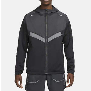 Men's Reversible Windproof Lightweight <b>Reflective</b> Bomber <b>Jacket</b> for Winter Sports & Outdoor Activities - Product Image 6
