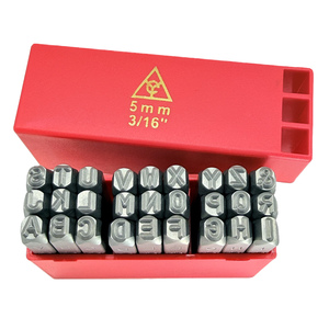 Customizable 5mm Steel Alphabet Stamp Set for DIY & Industrial Projects New Box Design with OEM & ODM Supported <b>Hand</b> <b>Tools</b> - Product Image 1