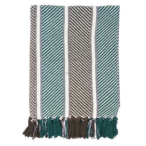 ผ้าปูเตียงผ้าฝ้ายทอมือเนื้อนุ่มมีขอบเนื้อผ้าวาฟเฟิลสำหรับโซฟาเตียงนอนตกแต่งบ้าน - Product Image 3