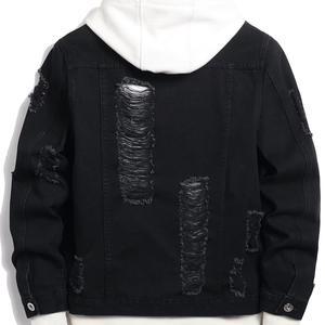 Chaquetas de lona vaquera vintage para hombre, fabricadas a medida, de alta calidad, con cremallera, color personalizado, para invierno. - Product Image 2