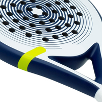 Raquettes de paddle en fibre de carbone sur mesure à prix de gros, design tendance, légères, pour pickleball et padel