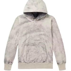 Novedad: Sudaderas con efecto tie-dye desgastado personalizadas, estilo oversize, de felpa francesa, con lavado ácido y efecto desteñido por el sol, servicio de personalización disponible. - Product Image 1