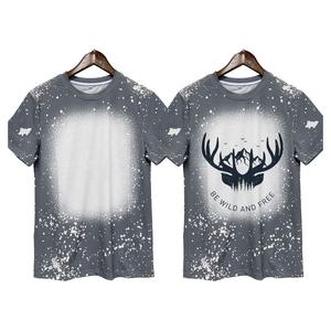 T-shirt à manches courtes pour homme, col rond, imprimé épée et cœur vert, coupe classique, tricoté en polyester, avec motif décoratif - Product Image 4