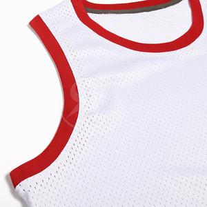 Camiseta Deportiva de Baloncesto Personalizada para Niños con Nombre y Número, Talla Grande, Camiseta Deportiva de Poliéster sin Mangas con Chaleco - Product Image 4