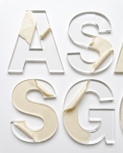 Acrylic <b>Letters</b> Unfinished Acrylic <b>Letters</b> Wall Decor Decorative Standing <b>Letters</b> Slices Sign Board Decoration Craft for Project - Product Image 6