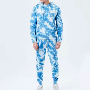Trajes Deportivos Tie Dye para Hombre, Diseño Personalizado con MOQ Bajo, Ropa para Hombre para Uso en Exteriores, Traje Deportivo Tie Dye de Color Liso - Product Image 1