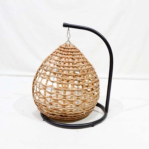 Top Rated Plastic Pet Nest House Round Hanging <b>Cat</b> Bed Breathable Indoor All Seasons Medium Size With Metal Stand - Product Image 6