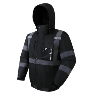 Chaqueta de Seguridad de Trabajo Desmontable de Manga Larga, Servicio OEM/ODM, Fabricación en Pakistán - Product Image 1