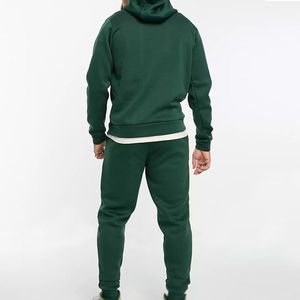 Sudadera con Capucha de Alta Calidad para Hombre, de Poliéster/Algodón, Estilo Casual, Otoñal, Color Sólido, Gruesa, con Estampado por Transferencia de Calor - Product Image 2