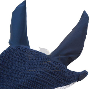 High Quality Made Pakistan Cotton Wool Polyester Horse Ear <b>Bonnets</b> EQUILUX HANDCRAFT BOUTIQUE Unique Style Protective Wear - Product Image 6