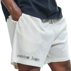Pantalones Cortos de Baloncesto para Hombre al por Mayor, Estilo Urbano, con Estampado DTG por Sublimación, de Malla, Tallas Grandes, de Poliéster, con Entrepierna de 5 Pulgadas - Product Image 1