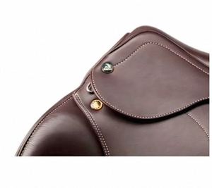 Silla de montar inglesa ligera para saltos, para práctica de salto y competición, en oferta de fábrica. - Product Image 3