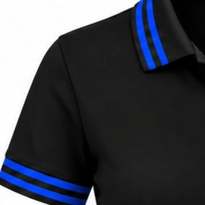 เสื้อโปโลสีดำ Sigma Gamma Rho แขนสั้นสำหรับผู้หญิง คอปก ตัวอักษรกรีก เสื้อยืดสำหรับชมรมนักศึกษา เสื้อลำลองสำหรับเล่นกอล์ฟ ปักลาย - Product Image 4