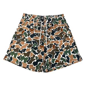 Shorts d'été décontractés personnalisés de haute qualité pour hommes, nouveau logo imprimé, maille polyester, impression par transfert thermique, respirant, écologique - Product Image 5