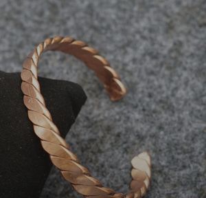 <b>Indian</b> 100% Pure Copper Healing Metal Bracelet Unisex Cuff Pure Metals Plain Glossy Therapy Meditation Fashion <b>Bangles</b> Low Price - Product Image 1