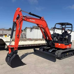 Excavadora de cadenas usada de 3000 kg, duradera, con brazo de acero reforzado y motor diésel de alto torque para excavaciones pesadas - Product Image 1