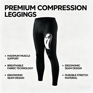 Pantalones de capa base para hockey sobre hielo, con logo frontal, ajuste seguro, resistentes a cortes, zonas de alta ventilación, comodidad avanzada - Product Image 5