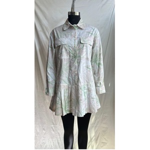 Casual <b>Dresses</b> <b>Long</b> Sleeve Cotton Linen Blend Comfortable and Relaxed Fit Daily Wear Summer Shirt Style <b>Dress</b> Buy Direct - Product Image 1