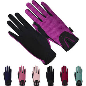 Gants d'équitation en cuir Cabretta ultra-légers et super doux, compatibles avec les écrans tactiles, pour le sport et les activités de plein air, best-sellers, personnalisables pour hommes et femmes - Product Image 5