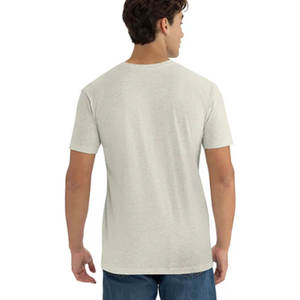 Camisetas de Corte Clásico Next Level, Color Sólido, Mezcla de Algodón Suave, Nueva Camiseta de Cuello Redondo para Verano, Diseño con Costuras a Rayas, Camisetas para Hombre - Product Image 2