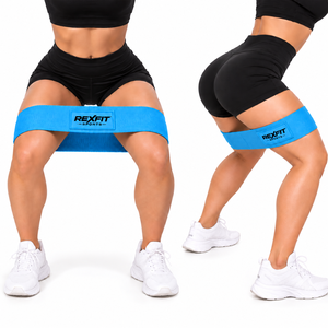 Banda de tela reutilizable para cadera, para entrenamiento físico y Pilates, con logotipo personalizado OEM, equipo de ejercicio al por mayor para proveedores de gimnasios - Product Image 1