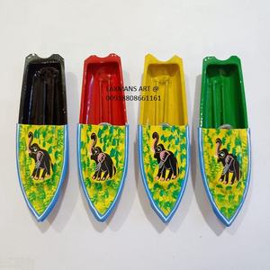 เรือป๊อปทำมือทาสีทำด้วยมือเรือของเล่นดีบุกเรือไอน้ำของเล่นเรือพัตเรือตุ๊กตุ๊กเรือป๊อปจากอินเดีย - Product Image 5