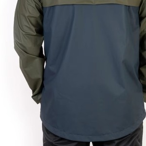 Men's Hooded Color Blocking Windproof Polyester Windbreaker Jacket Autumn Outdoor Wear Zipper Closure Casual Regular Fit - Product Image 5