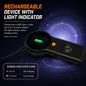 Microscopio Digital Portátil con Autoenfoque 500X, Pantalla IPS de 2.0 Pulgadas, Cámara de Inspección HD 1080P, 8 LED para Soldadura de PCB y Monedas - Product Image 2