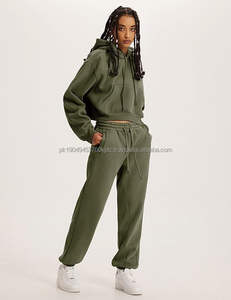 Chándal de forro polar de algodón para hombre, chándal OEM personalizable de Waseem Impex, conjuntos muy demandados y de tendencia, técnicas impresas - Product Image 4