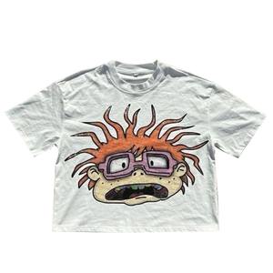 T-shirt anti-rides 100% coton coupe ample pour homme, imprimé, manches courtes, matière douce, nouveau t-shirt coupe ample pour homme - Product Image 5