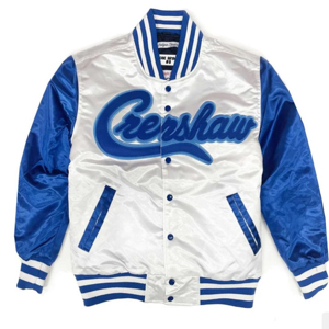 Blousons Bomber en Satin Personnalisables Broderie Sportive Printemps Unisexe - Product Image 6