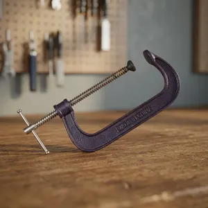 Pince G en fonte malléable de 1 à 12 pouces Outil de crampe G en acier robuste de qualité supérieure utilisé dans les industries pour le travail du bois - Product Image 2