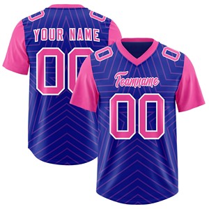 Professional American Football Jersey Moisture Wicking Fabric Digital Print Custom Logo OEM ODM Supplier Performance Wear - Product Image 1